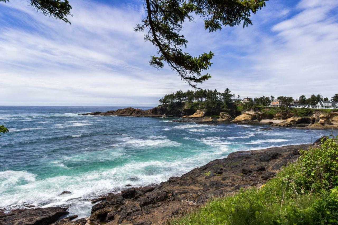 Apartmán Sea Spray In Depoe Bay Exteriér fotografie